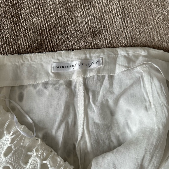 Linen white shorts - Picture 4 of 5